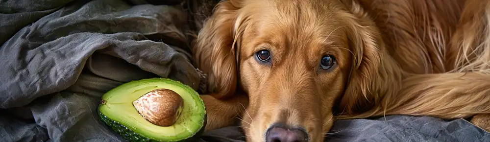 Dog should not eat avocado food