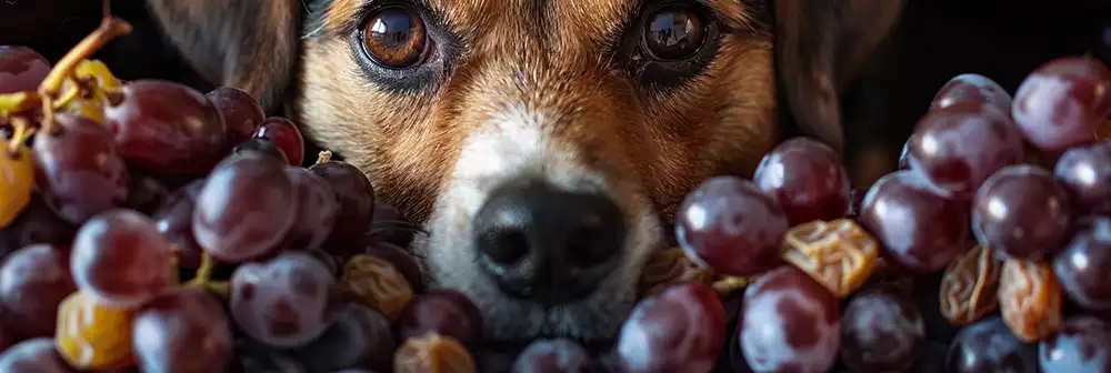 food dog should never eat grapes