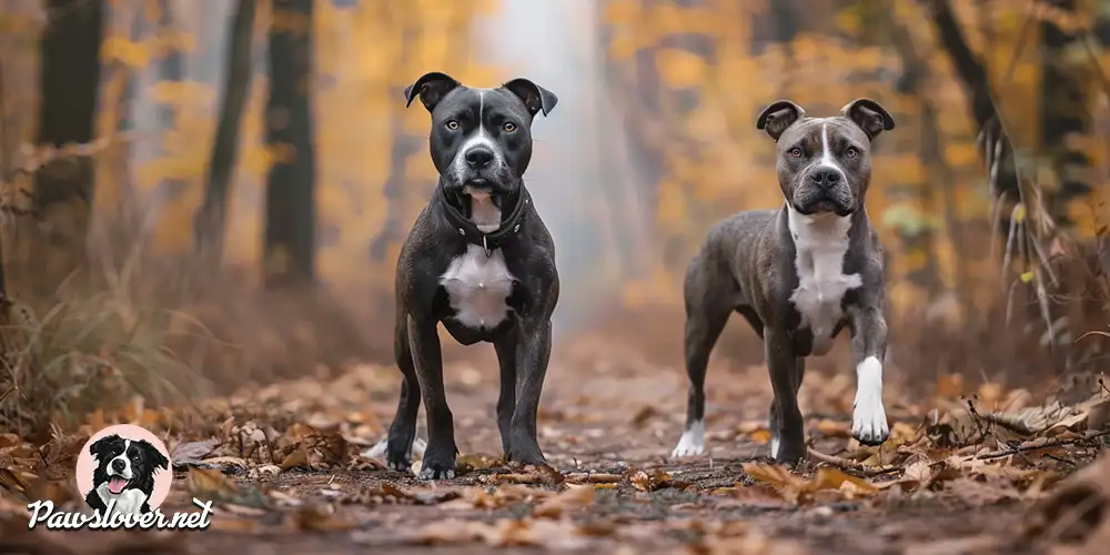 AmStaff vs Staffy
