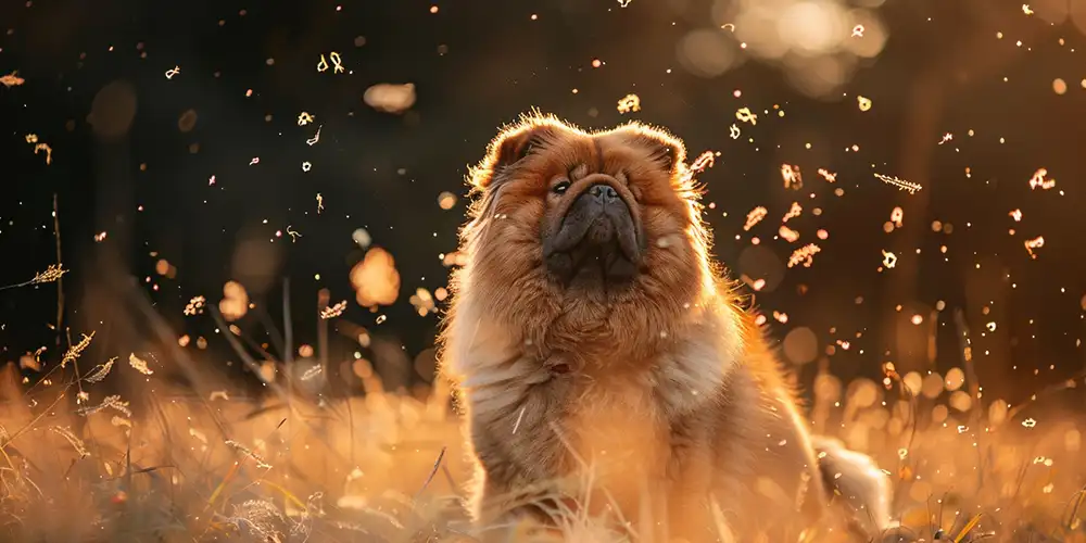 Chow Chow Outside
