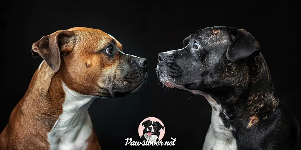 Difference between AmStaff and Staffy