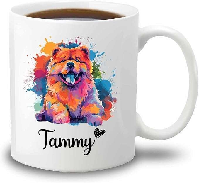 chow chow mug