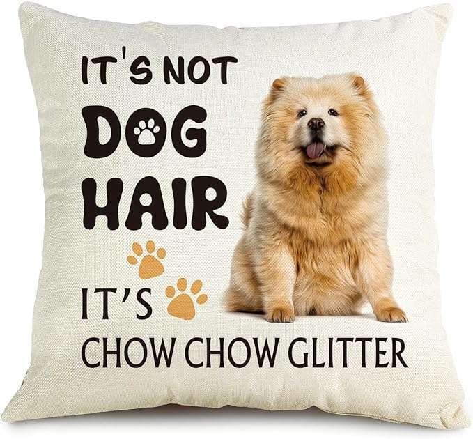 chow chow pillow