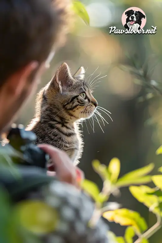 Photo Session of a cat